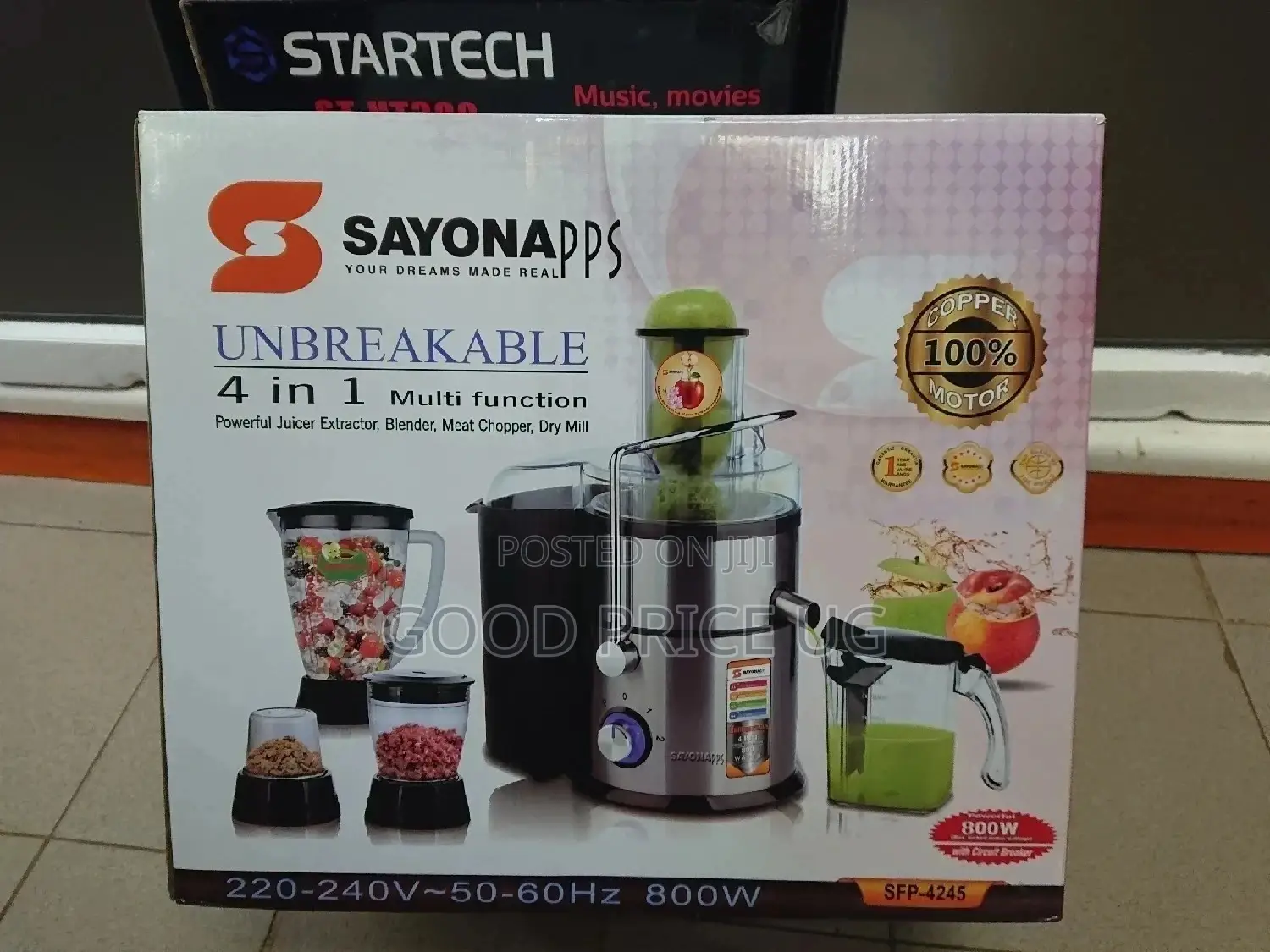 Sayonna Multi Functional Juicer/Juice Extractor