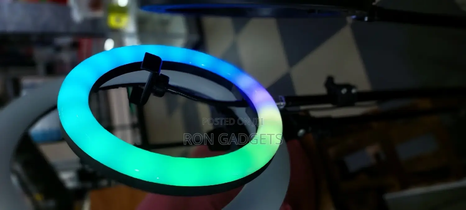 Colored Ringlight With Stand 10inchs