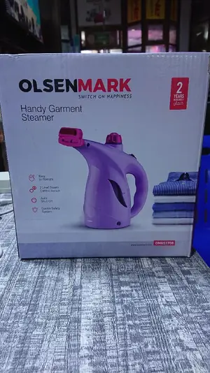 Olsenmark Automatic Hand Garmentsteamer With 2years Warranty