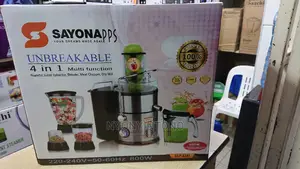 Sayona 4 In 1 Juicer,Blender,Chopper &Grinder. 1yr Warranty
