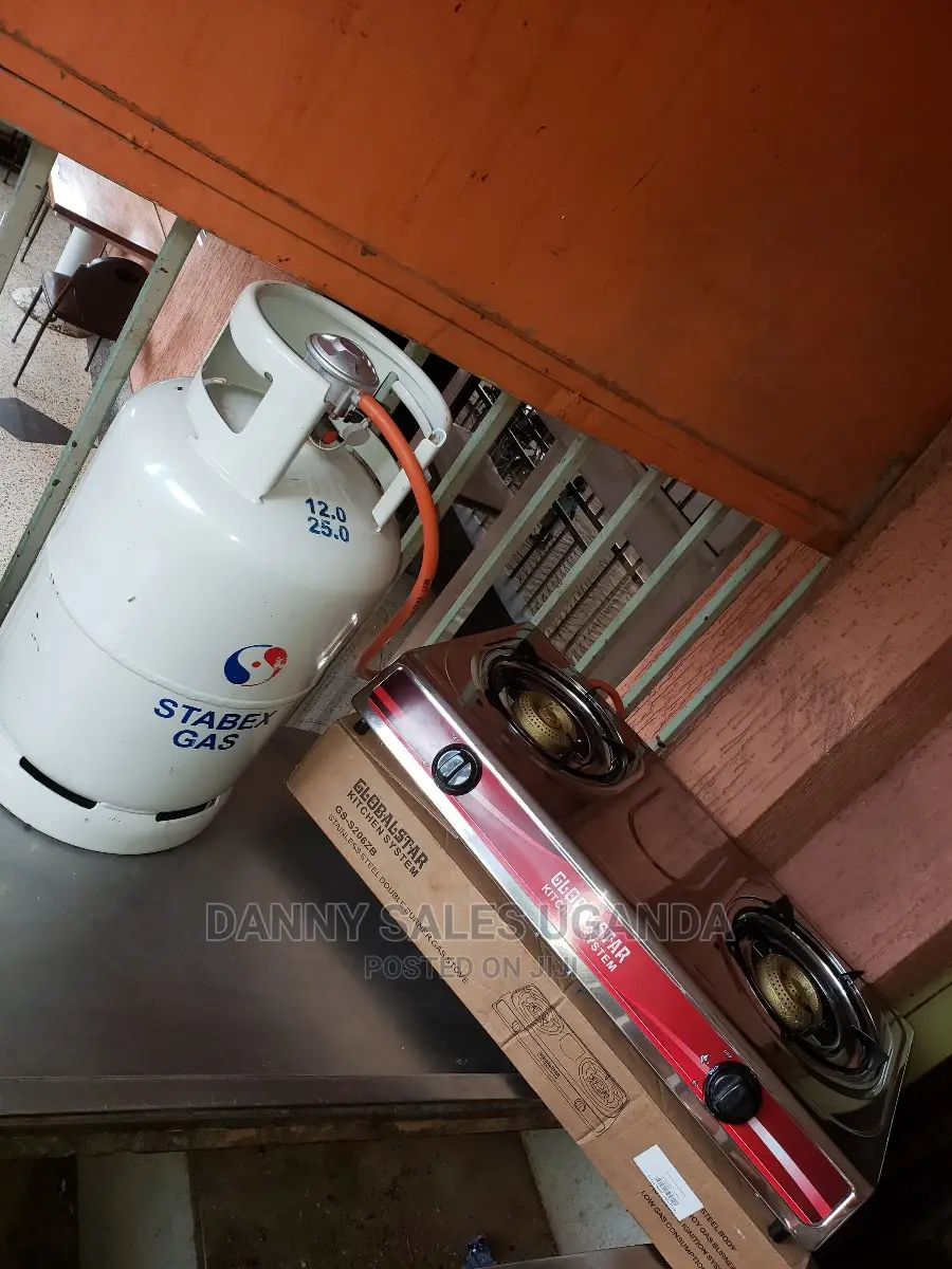 13kg Stabex Gas With Two Burner Automatic Stove