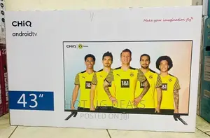 Chiq 43 Framless Andriod Smart Tv With Inbuilt Free To Air