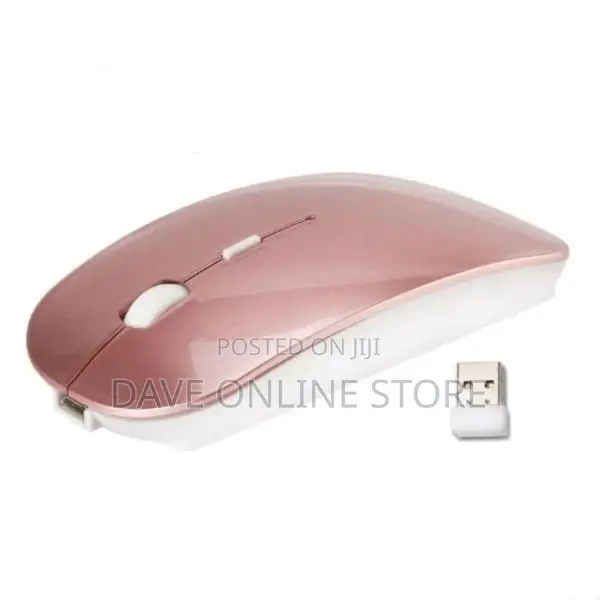 Wireless Led Gaming Rechargeable Computer Mouse