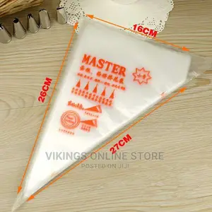 100 PCS Small Size Disposable Piping Bag