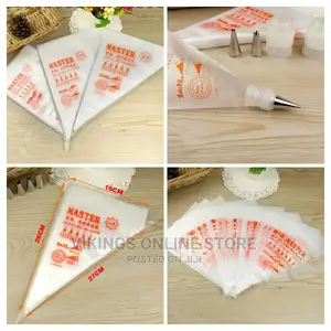 100 PCS Small Size Disposable Piping Bag