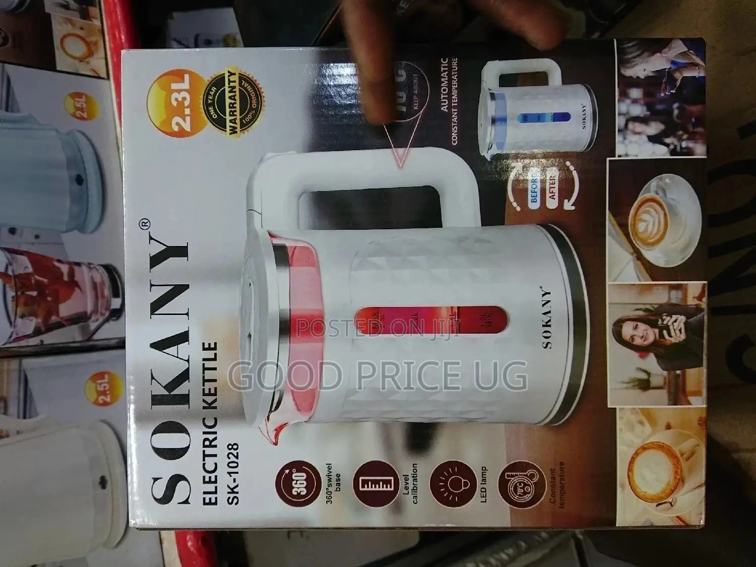 2.3 Litres Sokany Electric Kettle