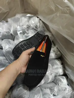 Original Ferragamo Suede Moccasins