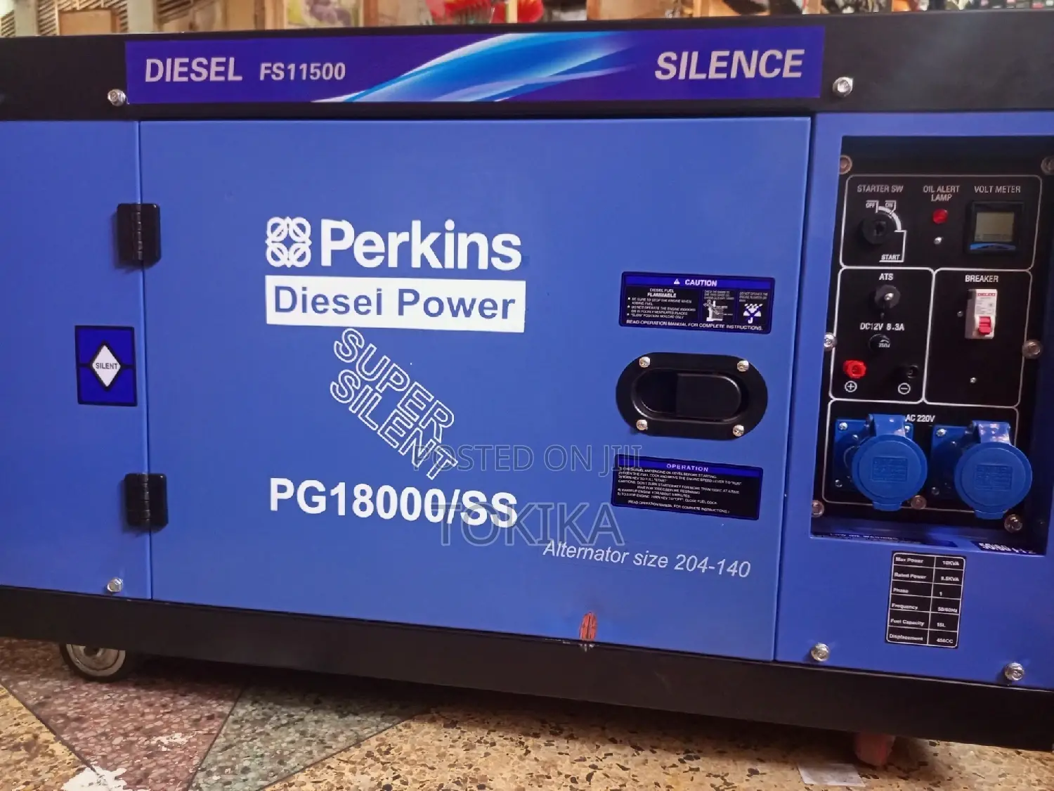Perkins Generator 10kwa