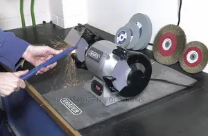UK DRAPER Heavy Duty 150mm Bench Grinder 370W