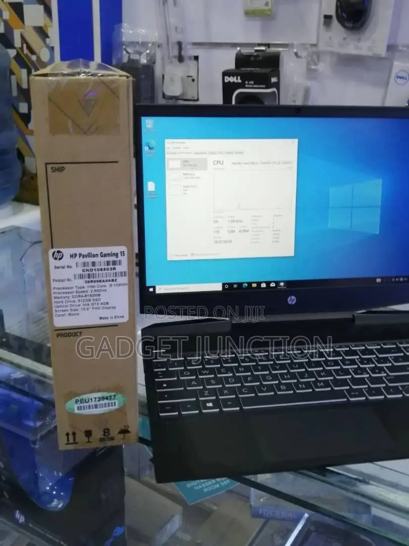 New Laptop HP Pavilion Gaming 15 2019 8GB Intel Core I5 SSD 512GB