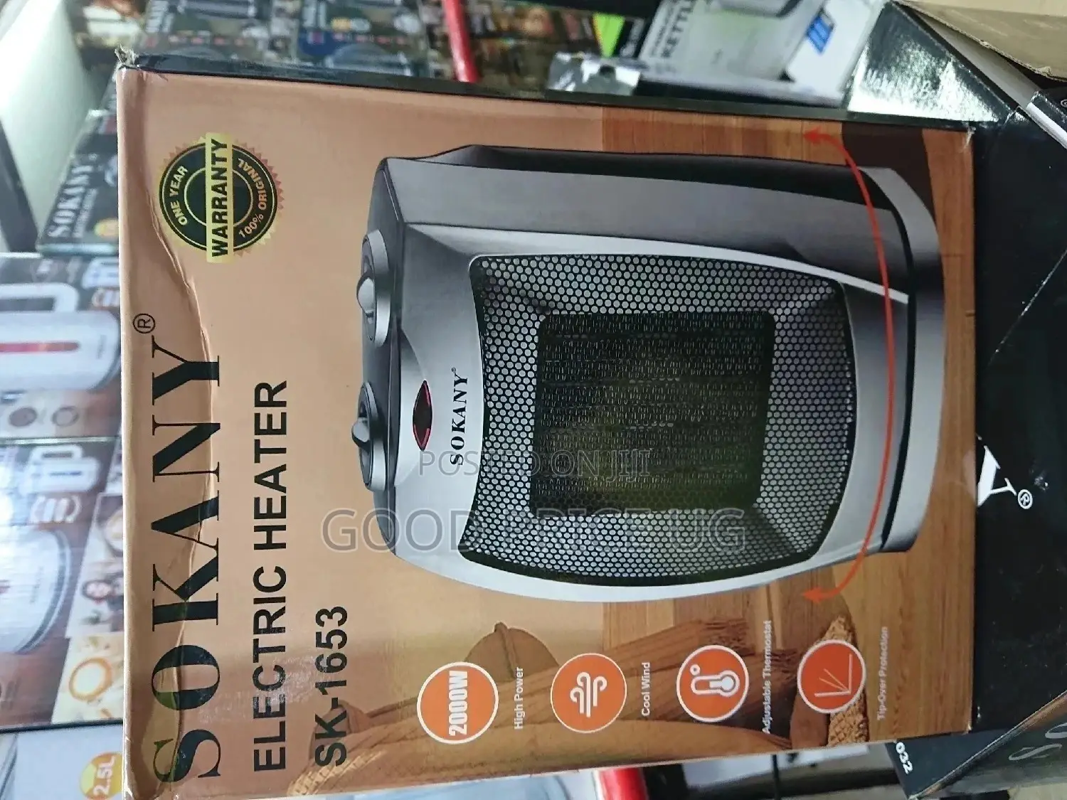 Sokany Electric Heater