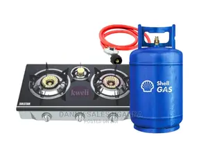 New 12.5kg Shell Gas Full Set, Ready To Cook (Free Delivery)