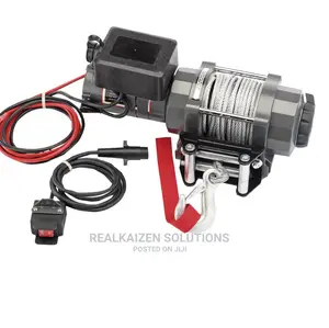 UK DRAPER Expert Heavy Duty 12V Recovery Winch 1814kg