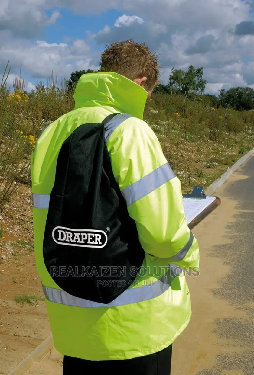 UK DRAPER Distance Measuring Blue Wheel With Carry Bag