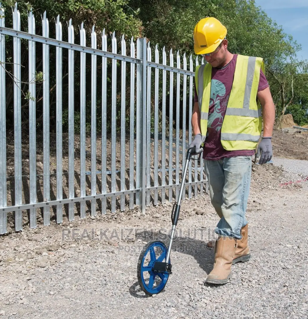 UK DRAPER Distance Measuring Blue Wheel With Carry Bag