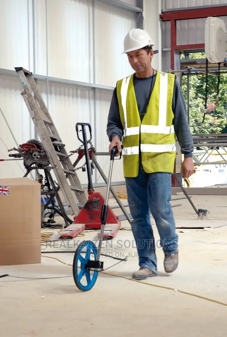 UK DRAPER Distance Measuring Blue Wheel With Carry Bag