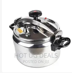 5 Liters / 5l / 5 Litres Aluminium Pressure Cooker - Silver