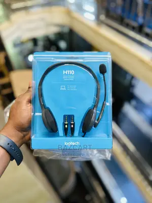 Logitech H110 Stereo Headset With Mic Pin