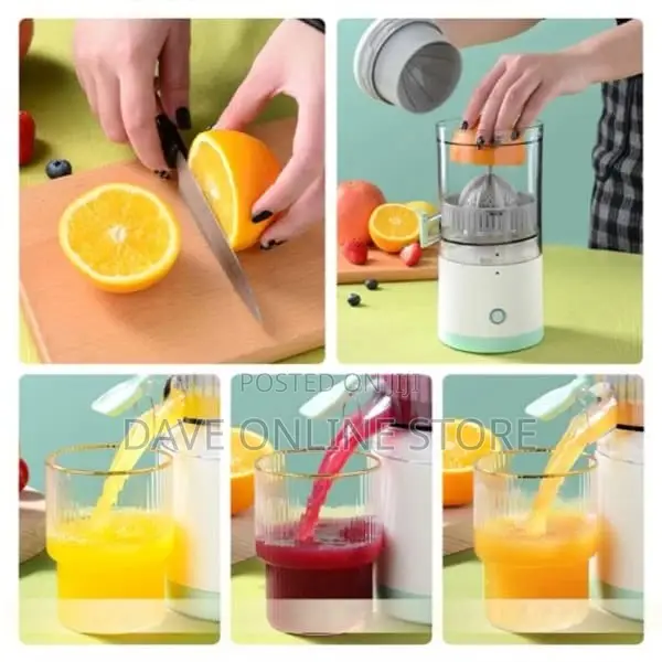 Portable Rechargeable USB Fruit Juicer - 45W