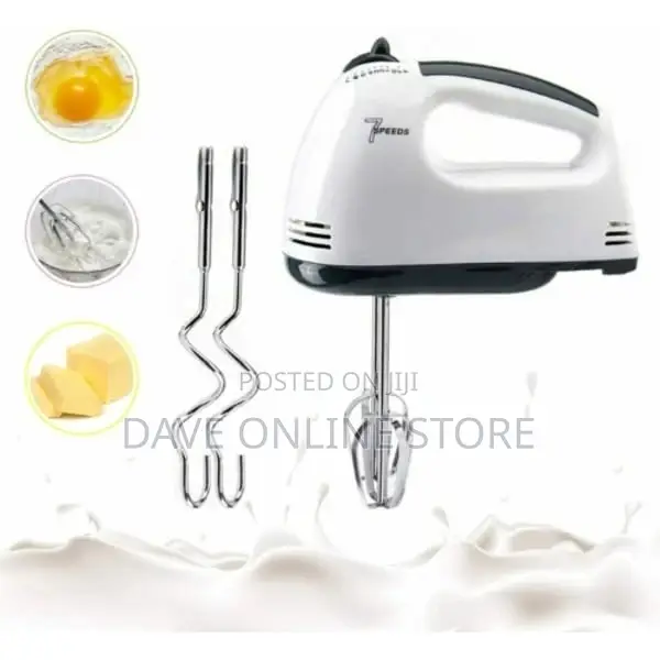 Scarlett Super Hand Mixer Easy to Hold 7 Speed Adjustment