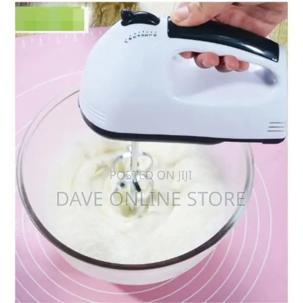 Hand Mixer 7 Speed Egg Whisking,Cake Mixing, Batter Making