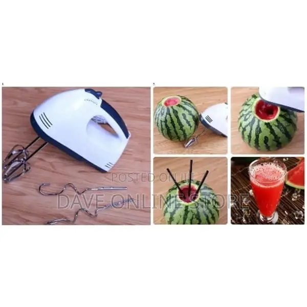 Hand Mixer 7 Speed Egg Whisking,Cake Mixing, Batter Making