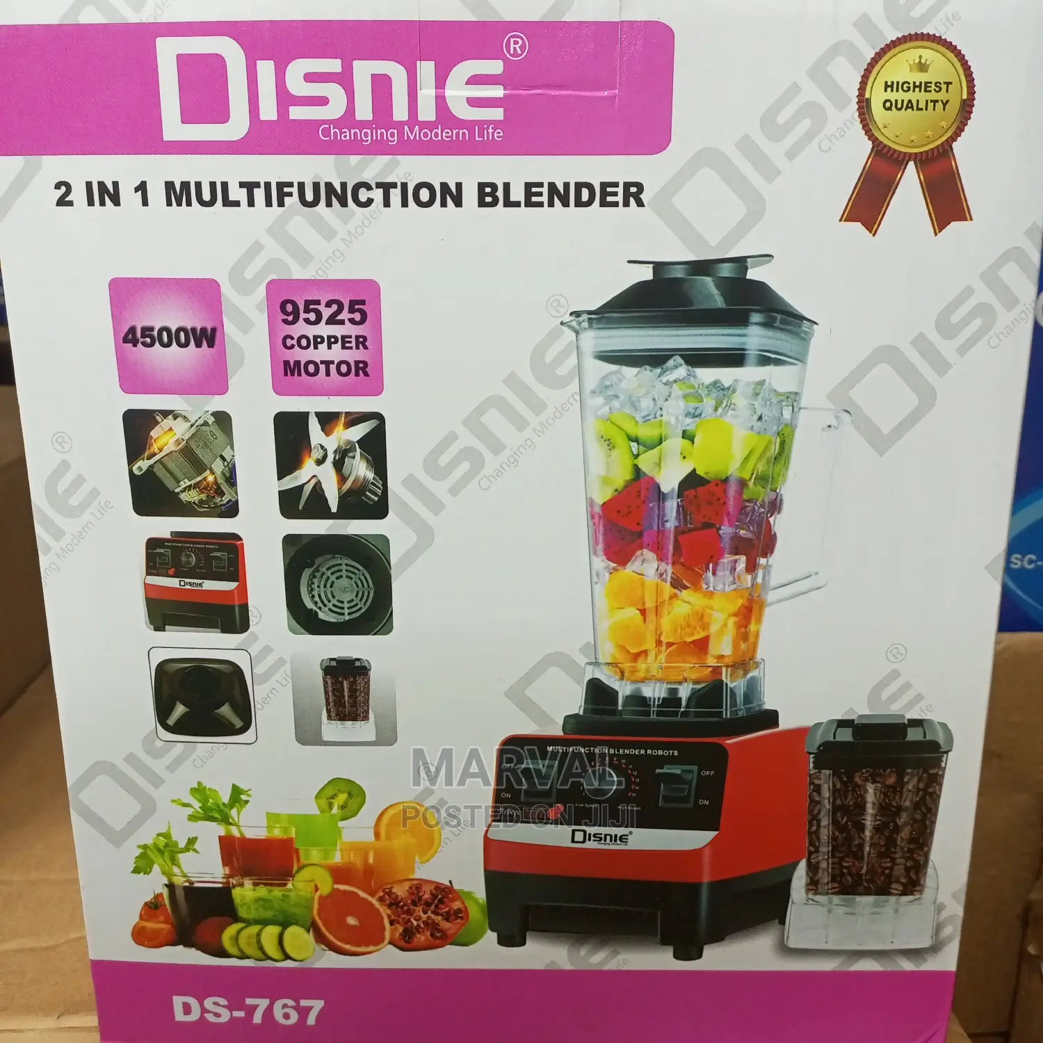 2 in 1 Desinie Multi Function Blender