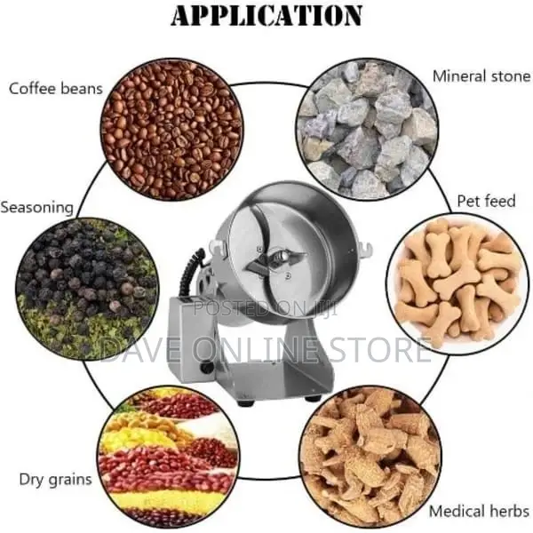 Electric Grain and Mill Grinder - 500g -