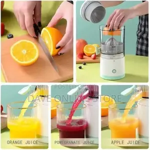 Usb Rechargeable Portable Electric Citrus Juicer