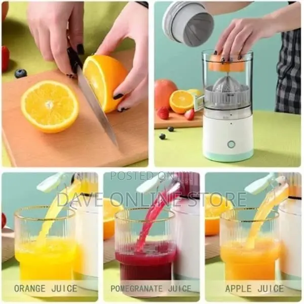 Usb Rechargeable Portable Electric Citrus Juicer
