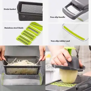 8 In 1 Multifunctional Vegetable Cutter/ Chopper