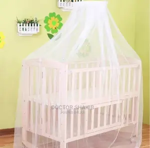 Stand Alone Baby Cot Mosquito Net