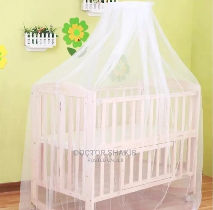 Stand Alone Baby Cot Mosquito Net