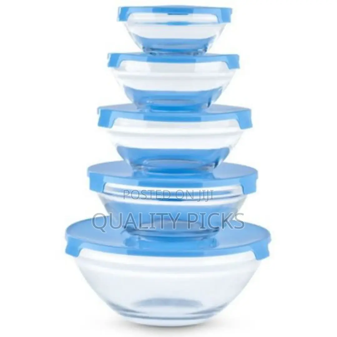 5 Pcs Glass Bowls