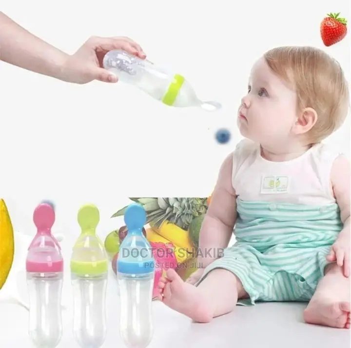 Baby Fruit Spoon Feeding Bottle