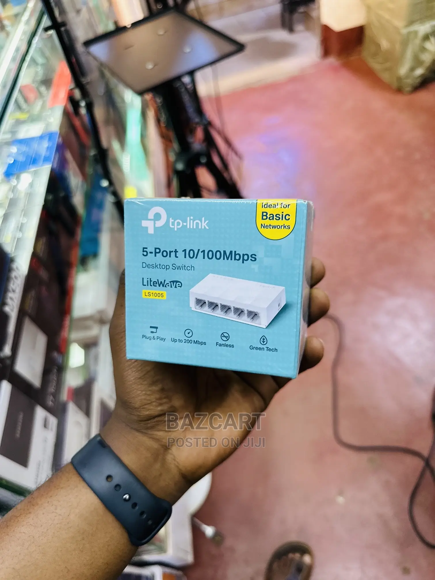 Tp-Link 5-Port 10/100mbps Desktop Switch - Ls1005