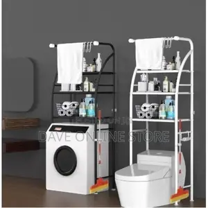 3 Tier Over Toilet Bathroom Storage Rack Shelf Organizer