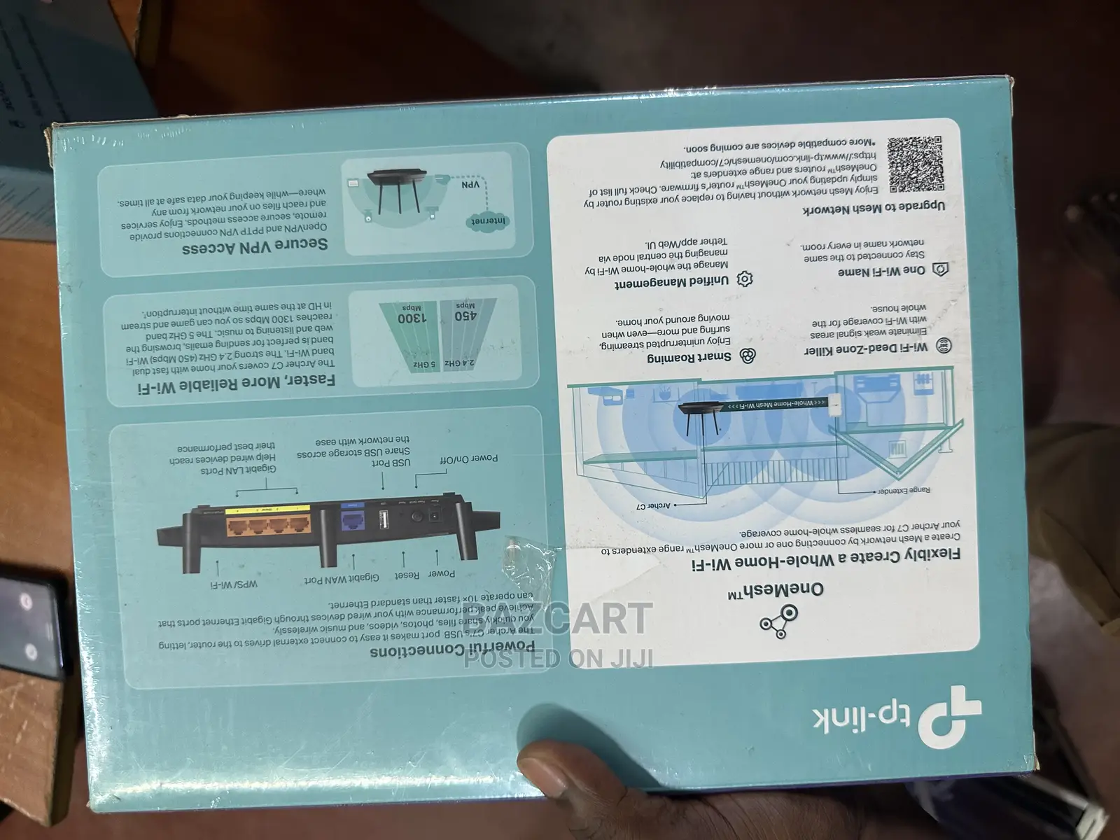Tp-Link AC1750 Mesh Wi-Fi Router Full Gigabit | Archer C7