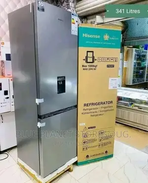 Hisense 341litres Double Door Refrigerators With A Dispenser