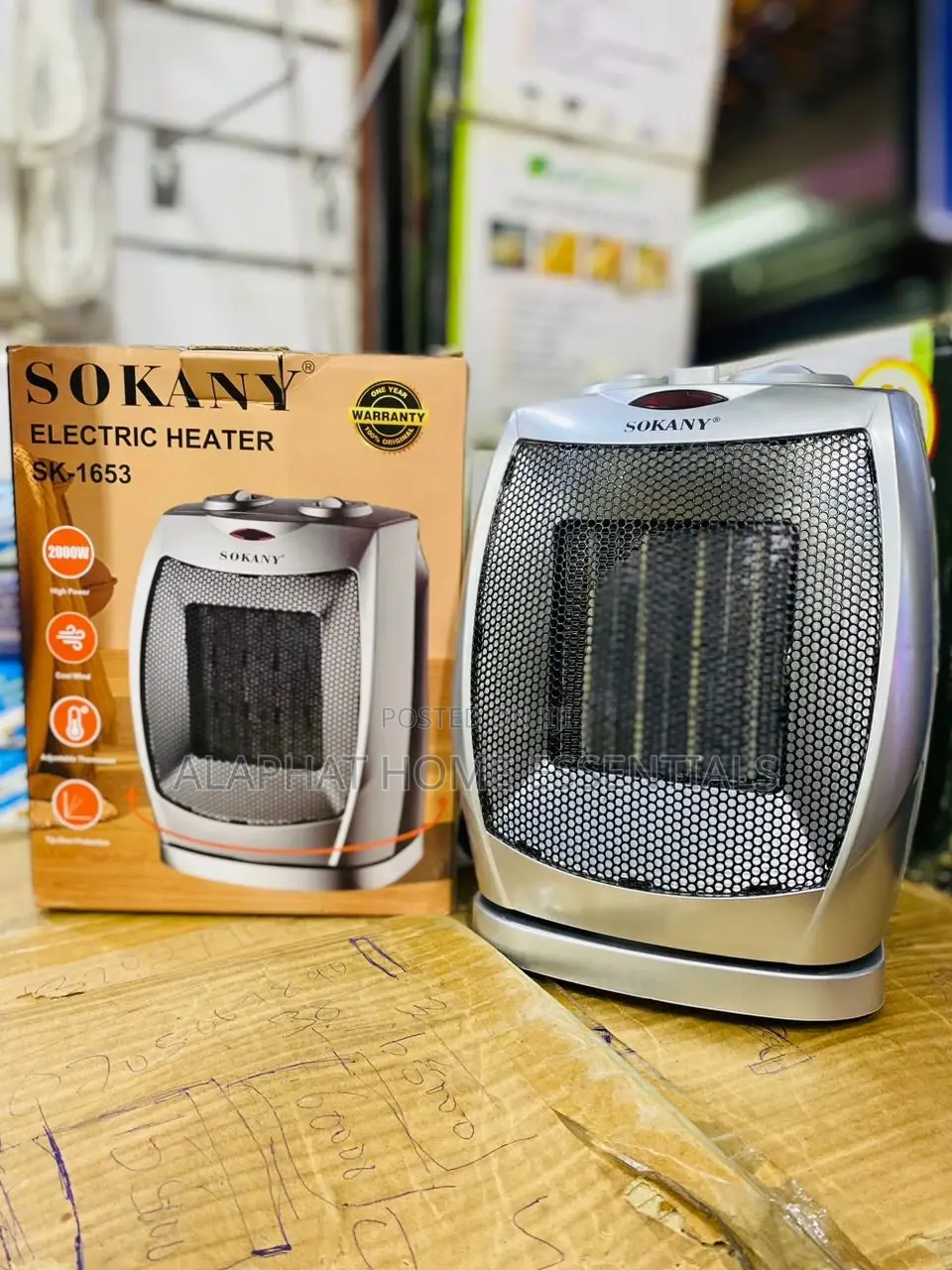 Sokany Electric Heater