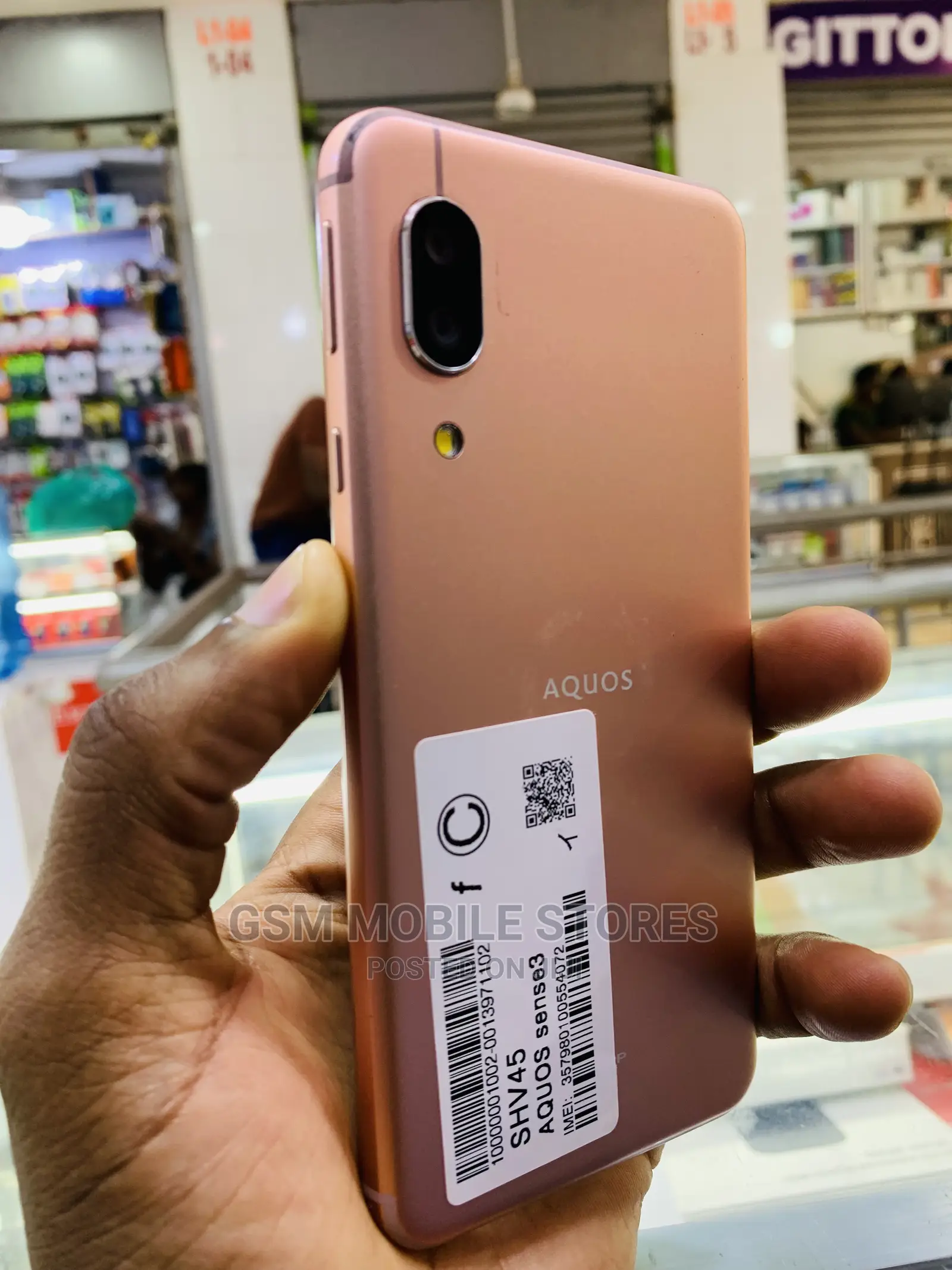 Sharp Aquos Sense 3 SHV45 64 GB Rose Gold