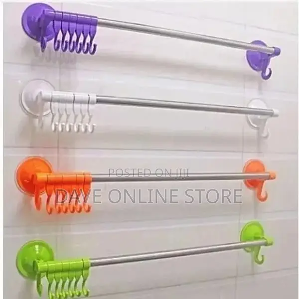 Set of 4 Towel Hanger for Bathroom and Kitchen