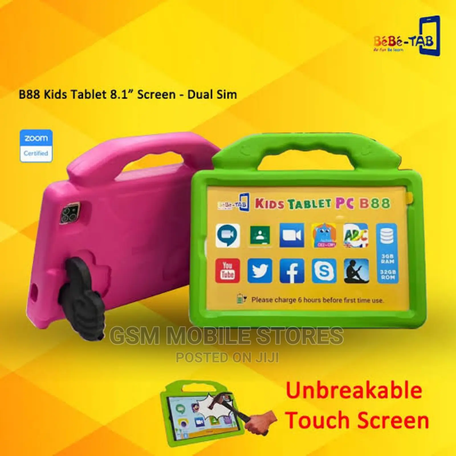 New Bebe B88 64 GB Blue