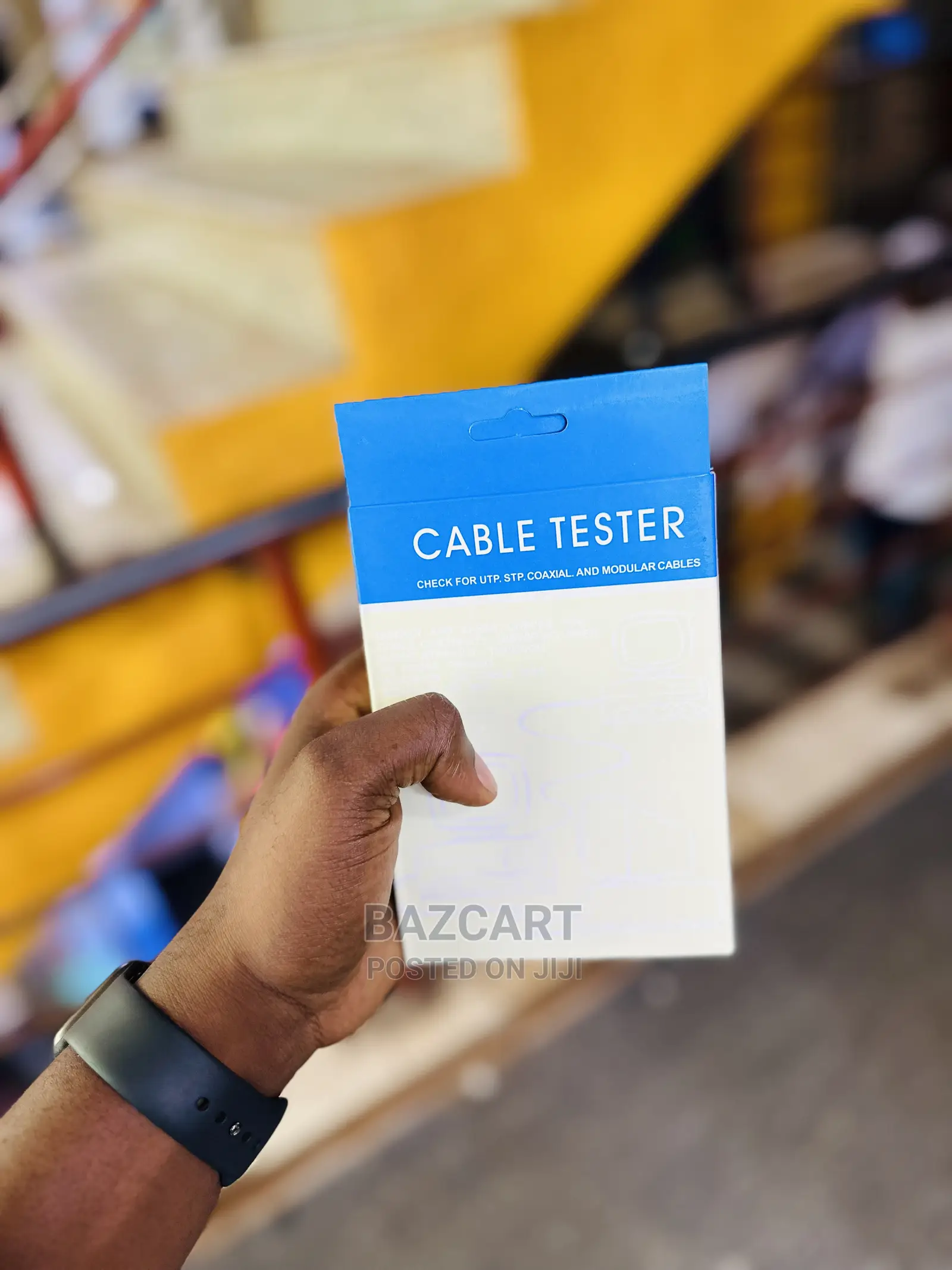 Network Cable Tester - Utp. Stp. Coaxial. And Modular Cables