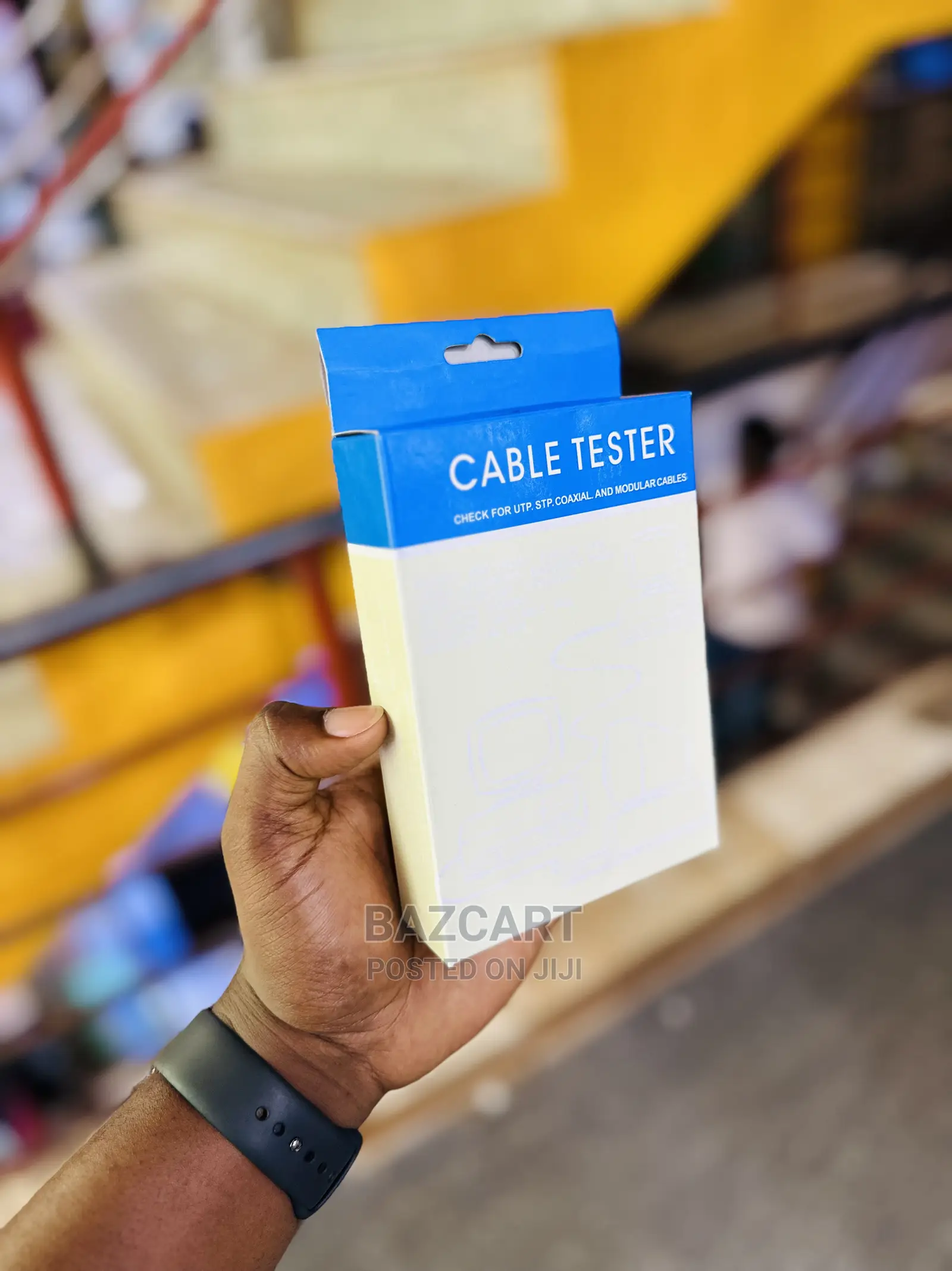 Network Cable Tester - Utp. Stp. Coaxial. And Modular Cables
