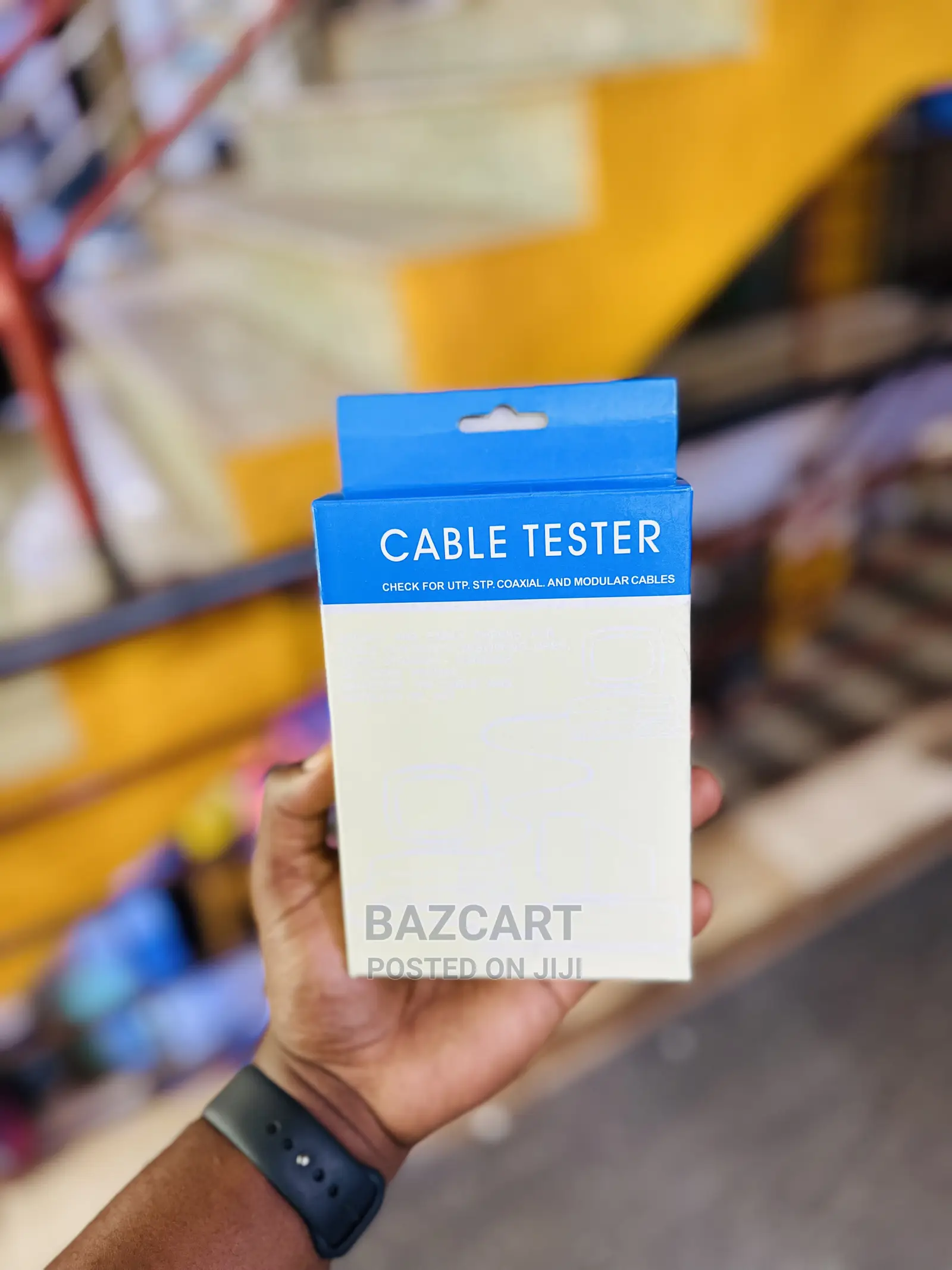 Network Cable Tester - Utp. Stp. Coaxial. And Modular Cables