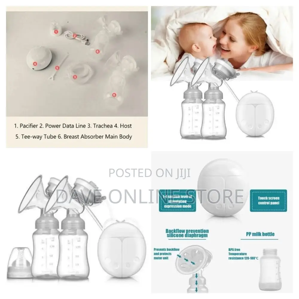 Double Electric Breast Pump With Usb
