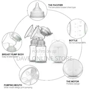 Double Electric Breast Milk Extractor for Baby Feeding
