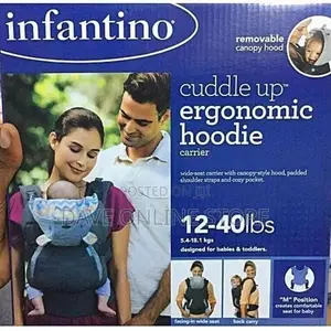 Infantino Cuddle Up Ergonomic Hoodie Baby Carrier