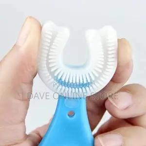 Silicone Baby U-Shape Toothbrush - 2 to 6years